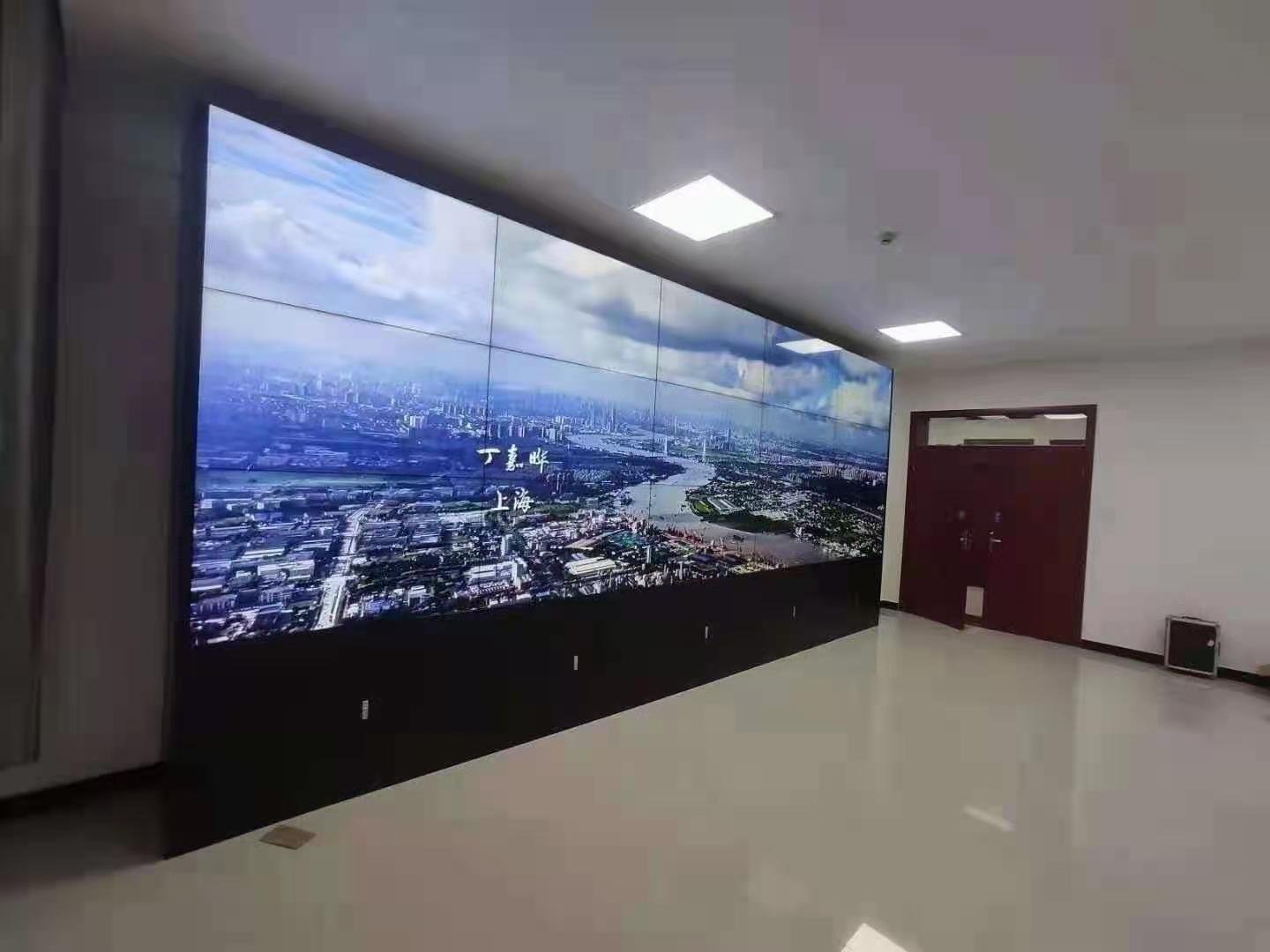 府谷拼接屏-55寸京东方液晶拼接屏3X4案例展示